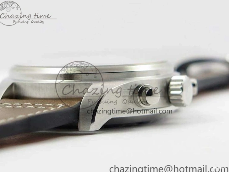 MIROTIME 0321 Pilot Chrono IW377726 ZF 1:1 Best Edition Green Dial on Brown Leather Strap A Trendsetting 7125